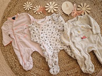 Lot de pyjamas légers orchestra bébé fille 1 mois
