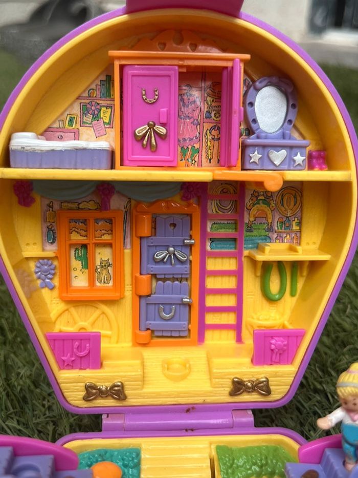 🐴 polly pocket pony riding show vintage 🐴 - photo numéro 2