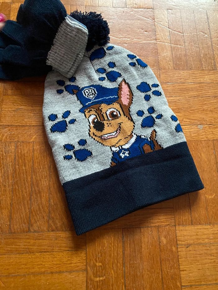 Ensemble bonnet et gants Paw Patrol - photo numéro 2