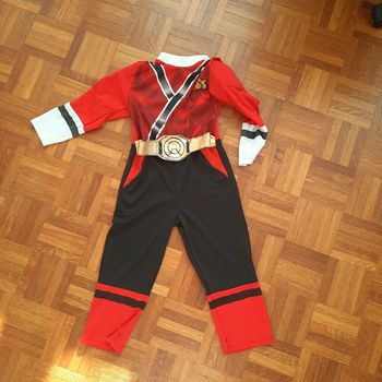 Deguisement power rangers 3 / 4 ans