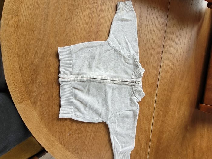 Gilet garçon 3m beige