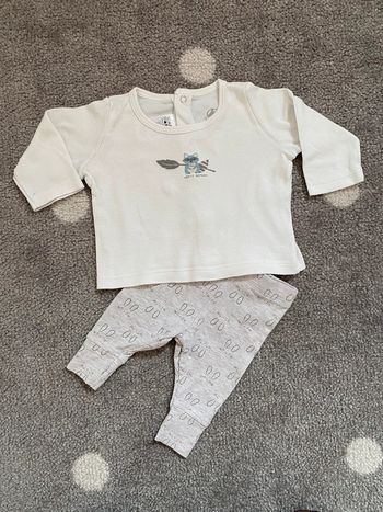 Petit Bateau Ensemble Naissance 1 mois/54 cm