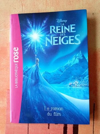 livre la reine des neiges très bon état