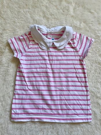 T-shirt marinière Jacadi 3 ans