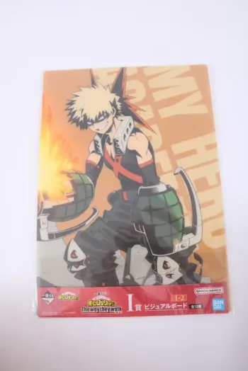 My Hero Academia The Way They Walk Visual Board B4 from Japan Prize Bakugo