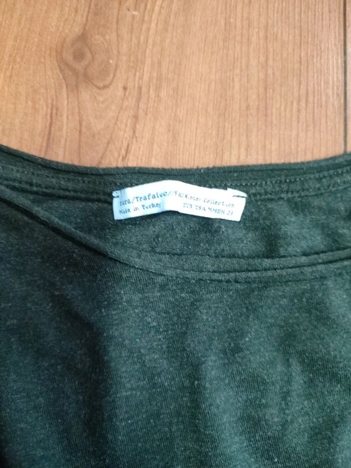 Pull fin Zara kaki taille M - photo numéro 2