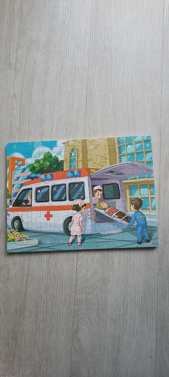 Puzzle en bois neuf sous blister