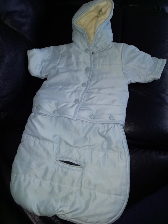 Combinaison bébé bleu