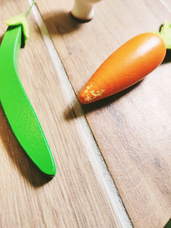 🥕Dinette cagette légumes aliments en bois et feutrine marque Le Toy van - photo numéro 5