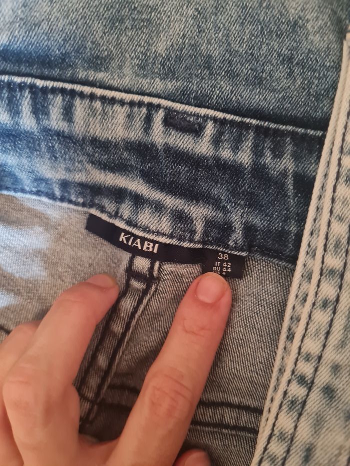 Salopette en jean maternité - photo numéro 4