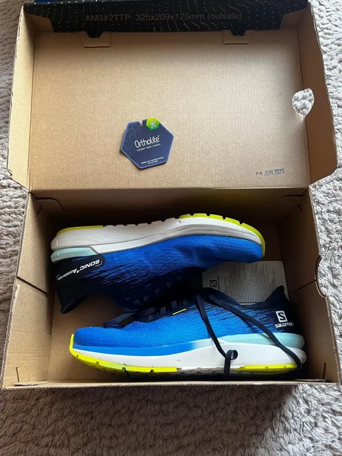 Chaussures de running Salomon / 40 / Bleu / Neuves sans étiquette - photo numéro 2