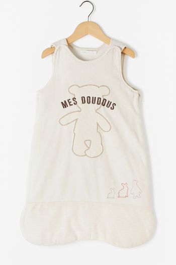 Gigoteuse, turbulette mixte "Mes doudous" pour bébé 0-6 mois, Kitchoun, très bon état !