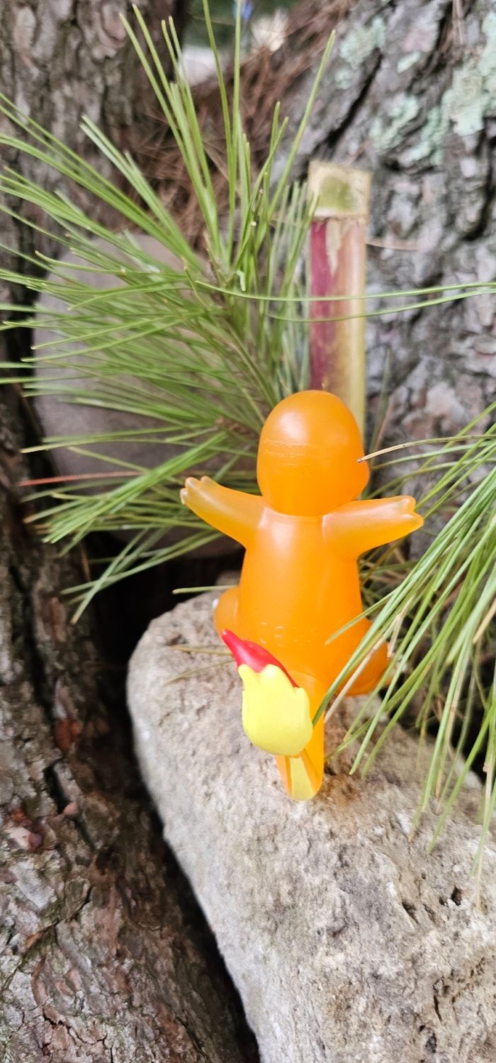 Super figurine Pokemon Nintendo Salameche effet brillant - photo numéro 4