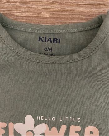 T-shirt bébé fille taille 6 mois