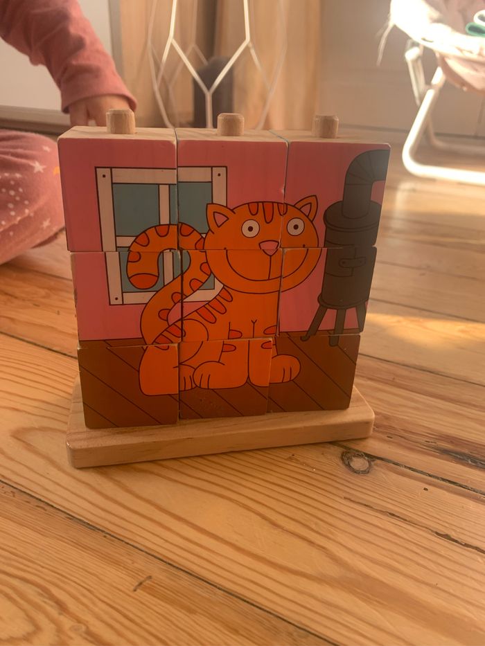 Puzzle en bois - photo numéro 1