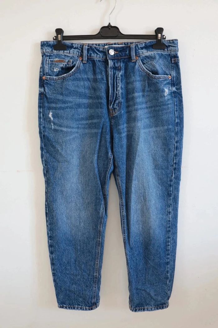 C39 jeans bleu Stradivarius 42