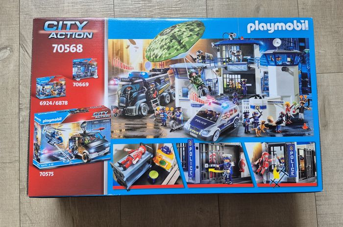 Playmobil 70568 Police Poste de Police et cambrioleur- City Action - Neuf Scellé - photo numéro 4