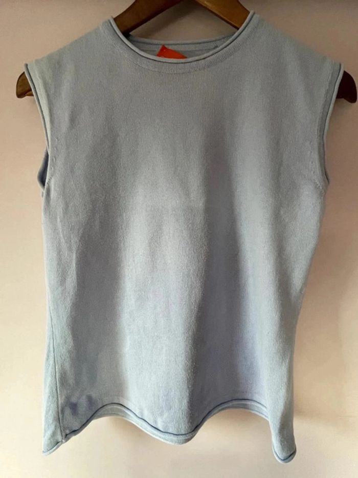 Joli pull sans manche Cyrillus - photo numéro 6
