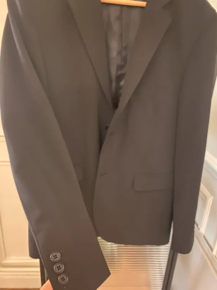 Veste de costume noire Bricevtaille 48 - photo numéro 3