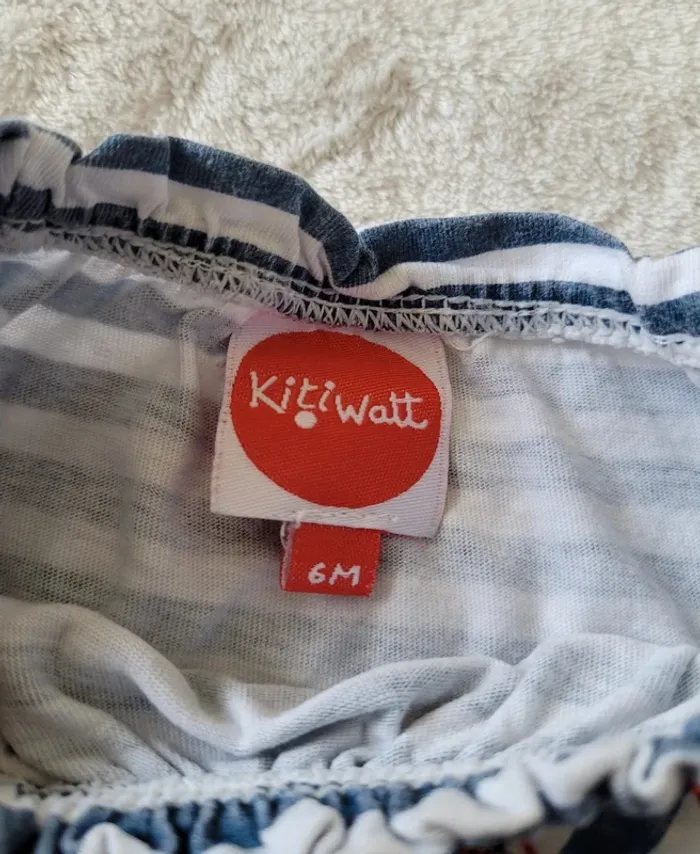 Tshirt ML 6 mois / Kitiwatt - photo numéro 3