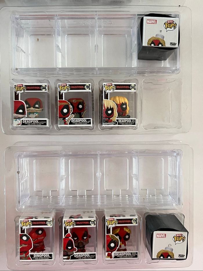 Lot 16 figurines Bitty Pop Deadpool - photo numéro 3