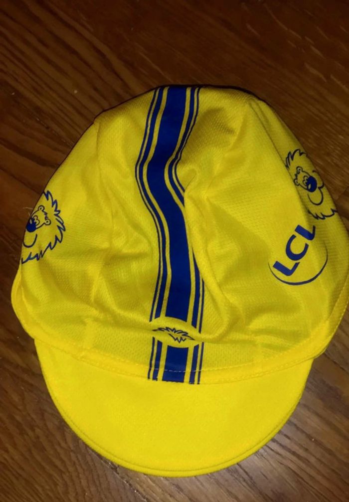 Casquette LCL jaune neuve