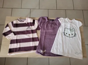 Lot de 3 robes en 18 mois