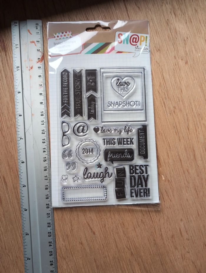 Planche clear stamp