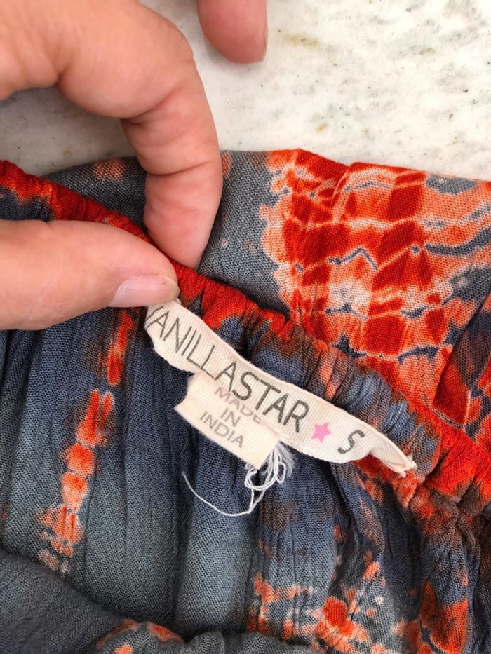 Robe été tie and dye Vanillastar S - photo numéro 4