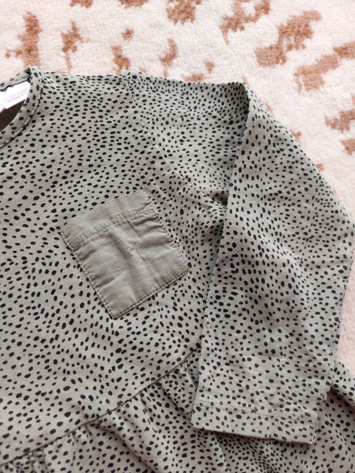 Robe manches longues fille 18-24 mois Zara - photo numéro 2