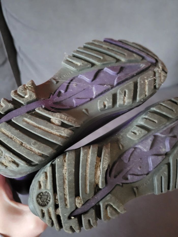 Bottes de pluie violettes - P29 - P30 - photo numéro 3