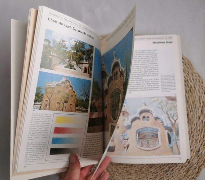 Livre 📙 comment peindre avec des crayons de couleur, bordas parramon - photo numéro 12