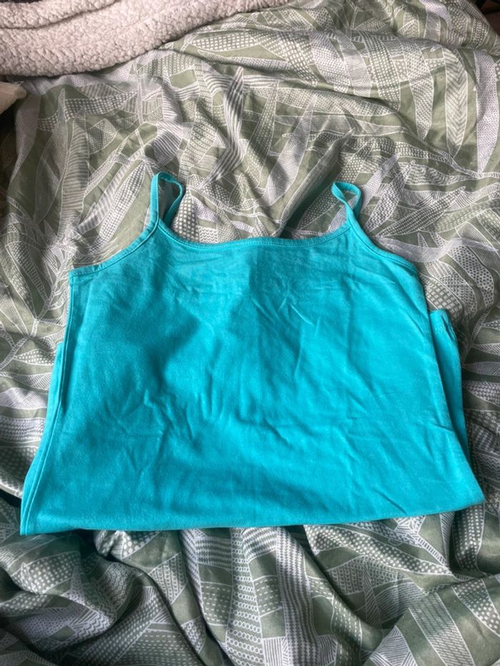 Débardeur bleu clair