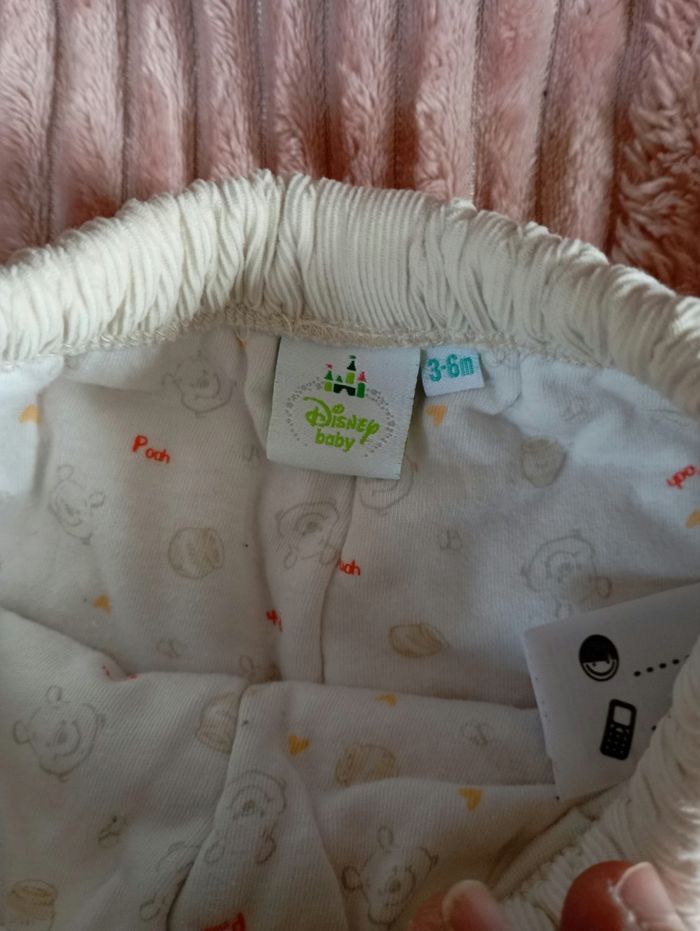 Lot 2 pantalons 3/6 mois - photo numéro 2