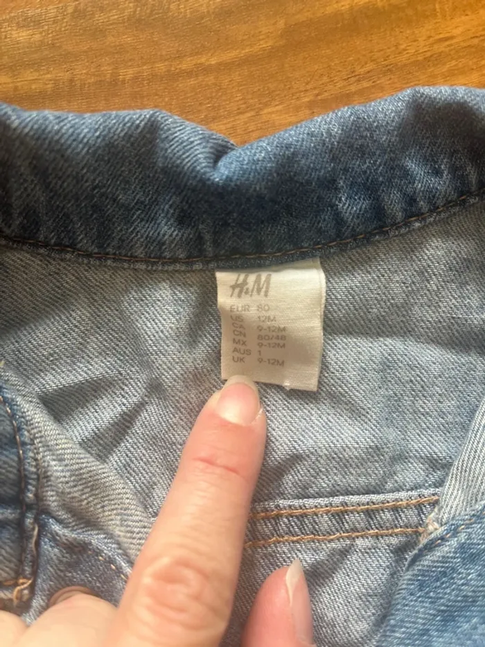 Veste en jean H&M - photo numéro 2