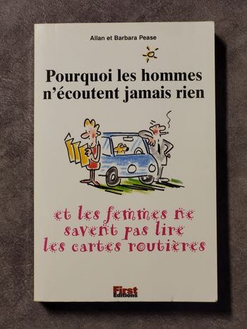 Pourquoi les hommes n'écoutent jamais rien et les femmes ne savent pas lire les cartes routières ?