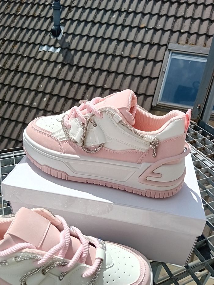 Basket femme woman sneakers 37  rose pink - photo numéro 4