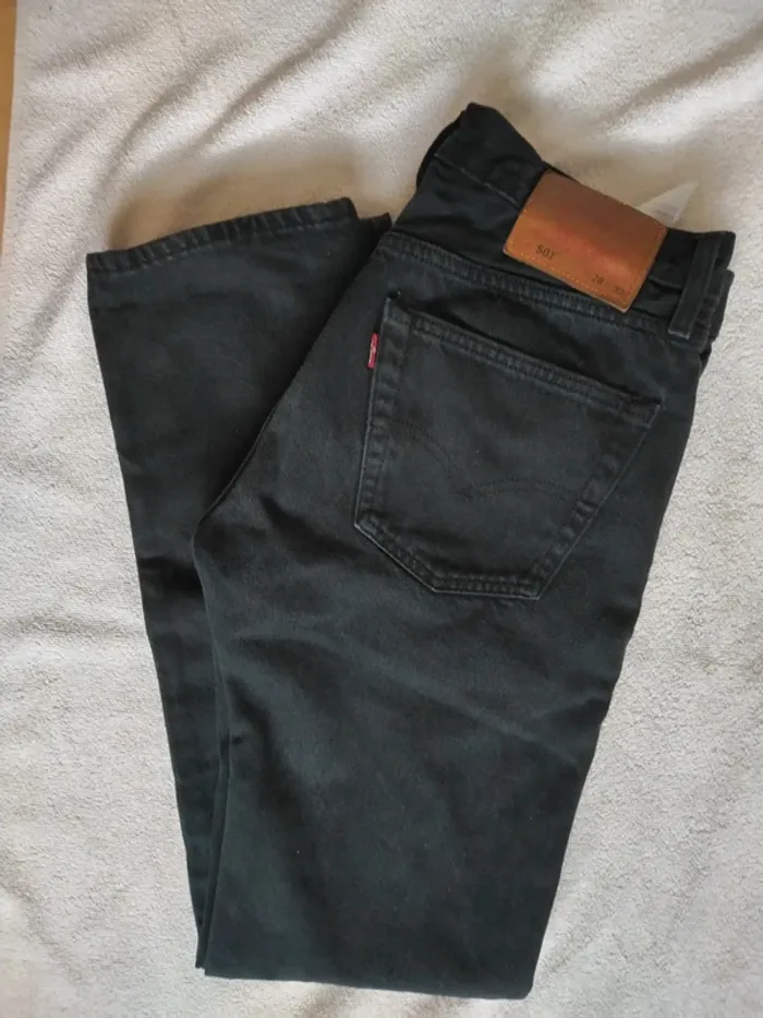 🎈Jean homme Levi's 501 noir taille w28 I 32 🎈
