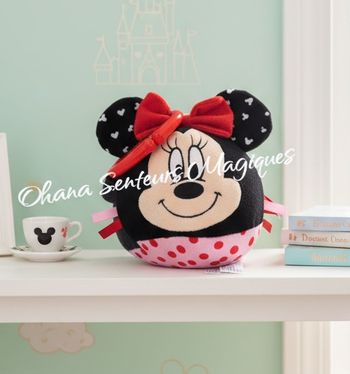 Hochet balle en tissus - Minnie