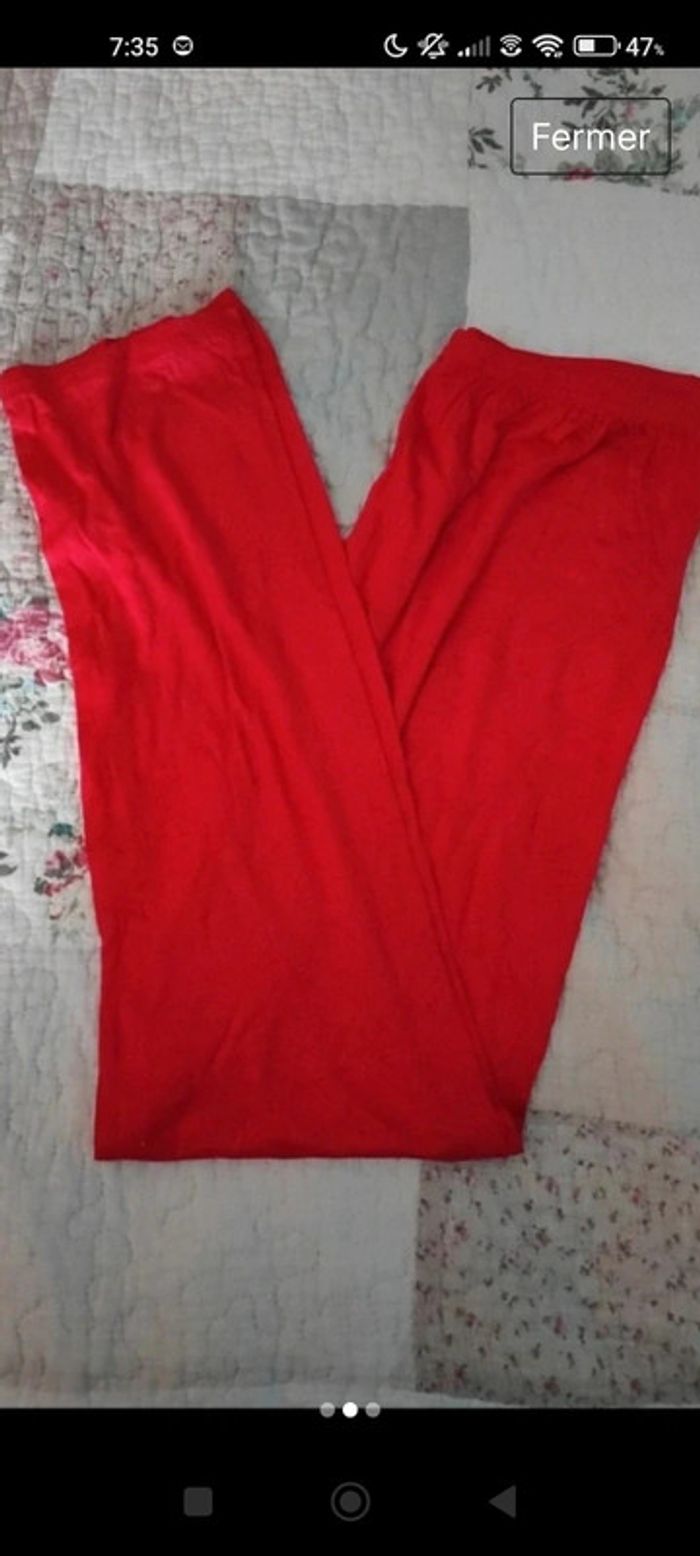 Legging rouge - photo numéro 3