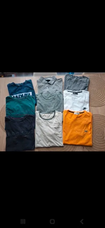 Lot de 9 T-shirts