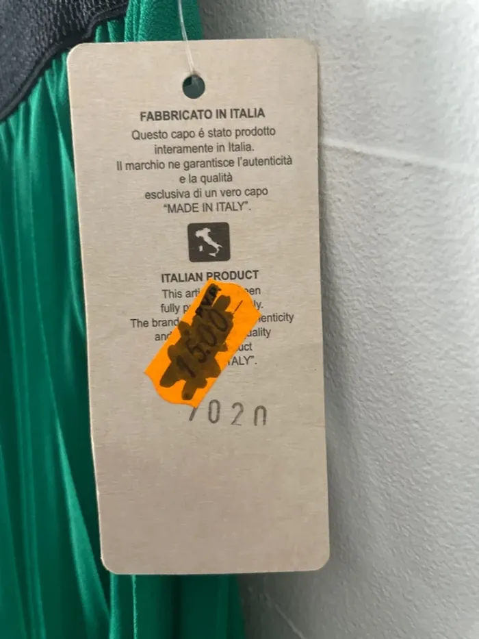 Jupe fluide verte n°750 - photo numéro 4