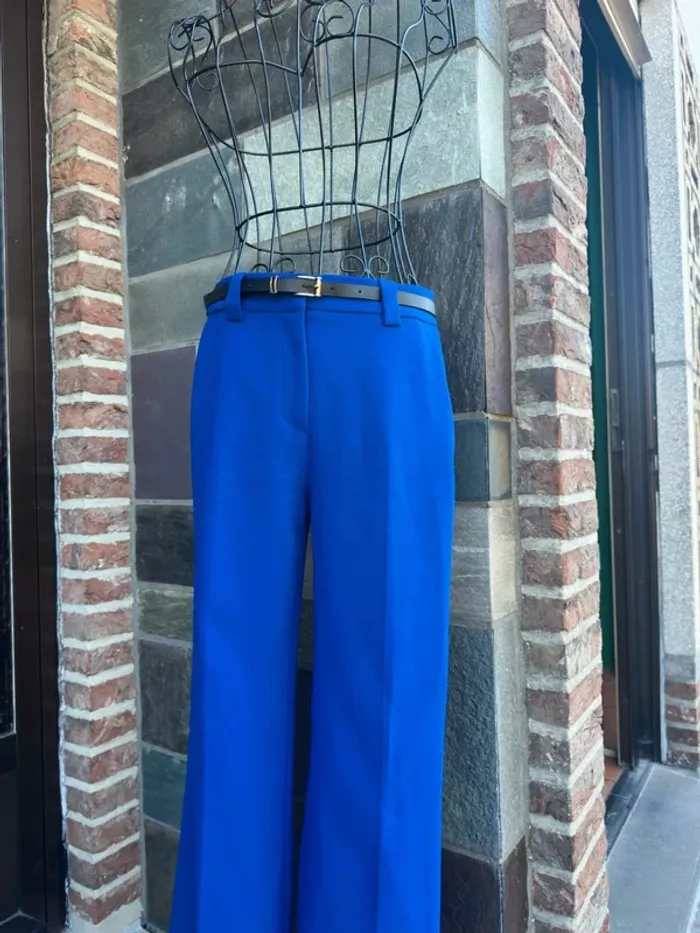 Pantalon costume bleu Zara Taille XS / 34