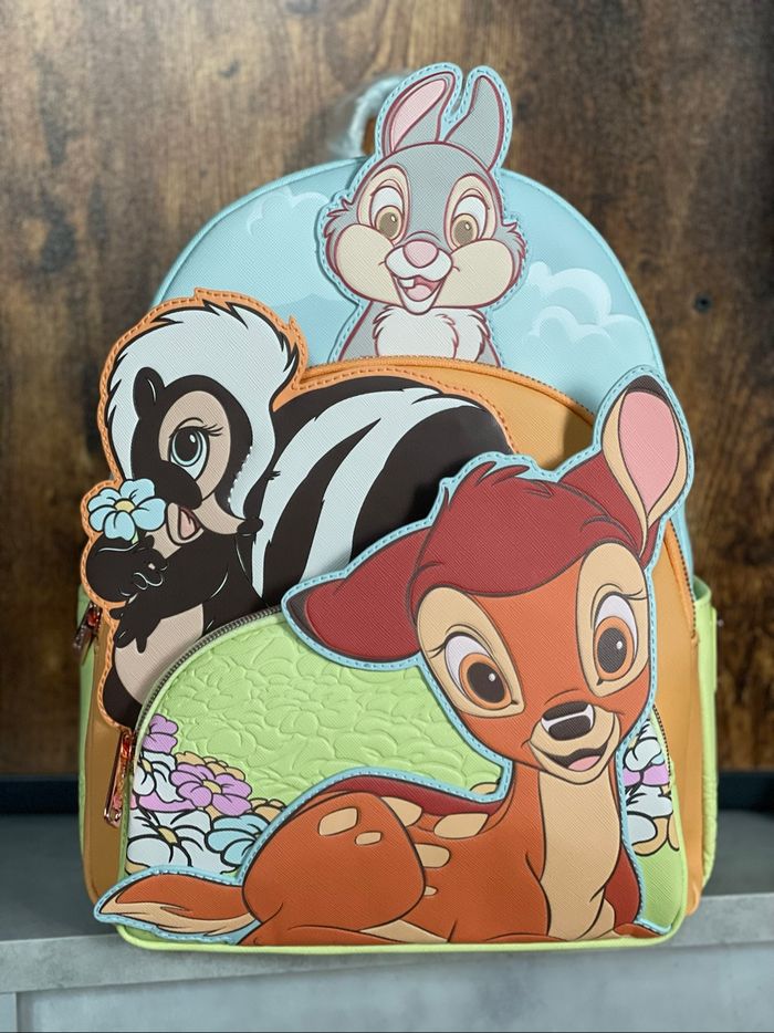 Sac à dos Loungefly Bambi et ses amis Disney neuf