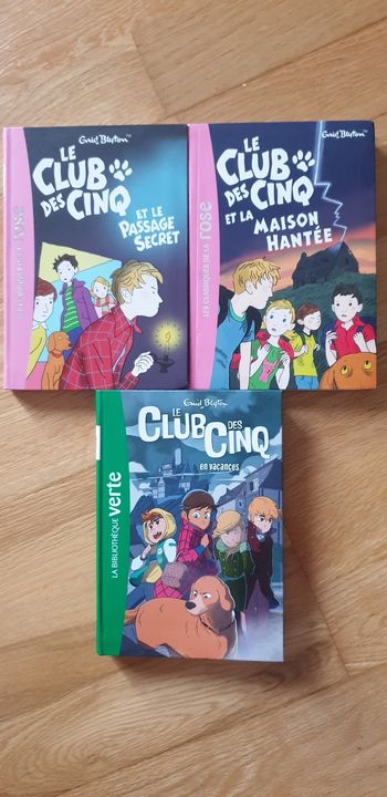 Livres Le club des cinq