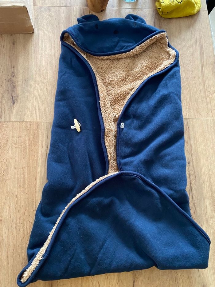 Couverture pour cosy Vertbaudet/ siège auto bébé - photo numéro 3