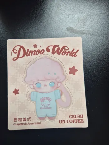 Popmart dimoo world crush on coffee