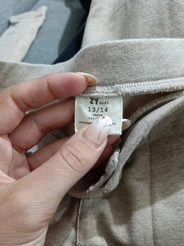 C13 leggings beige ZY girl 13-14 ans - photo numéro 2