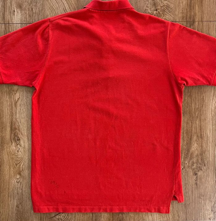 Polo/chemise/t.shirt rouge Lacoste pour homme, taille XL - photo numéro 3