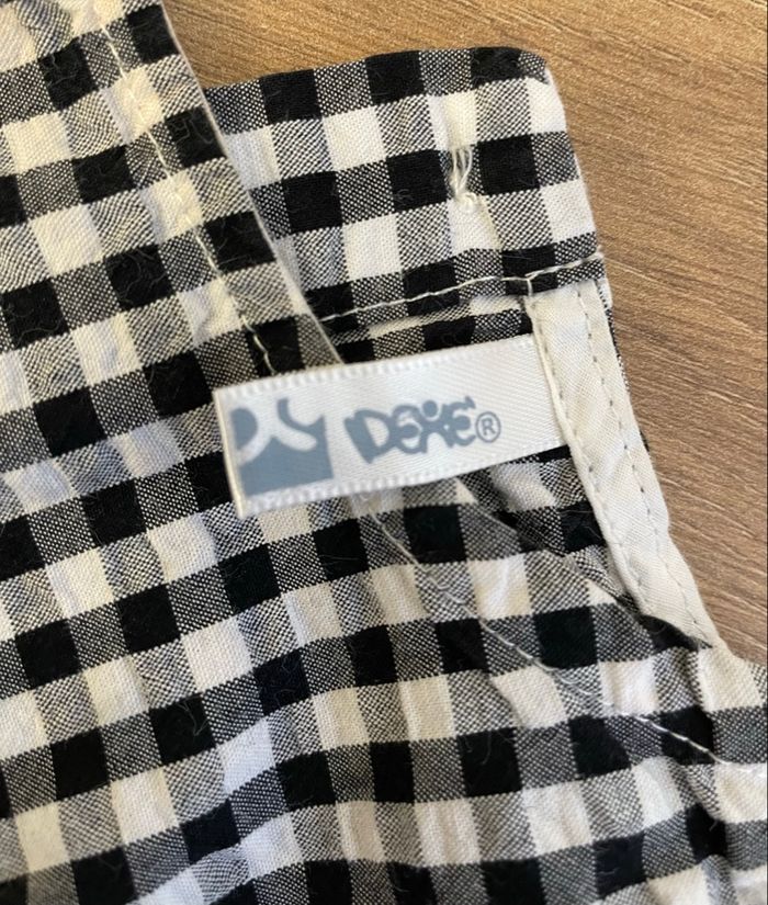 Chemise Blouse à Carreaux Fille Taille 3 ans Idexe - photo numéro 3